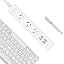 Orico 3 AC Outlets and 4 USB Charging Ports Power Strip