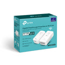 TP-Link TL-WPA8631P KIT AV1300 Gigabit Passthrough Powerline ac Wi-Fi Kit AV2 300Mbps 867Mbps 2x2MU-MIMO 300m Range