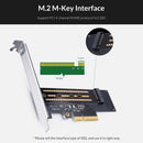 ORICO M.2 NVME to PCI-E 3.0 X4 Expansion Card