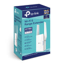 TP-Link RE605X AX1800 Wi-Fi Range Extender 574Mbps@2.4GHz 1201Mbps@5GHz 1x1GBps WPS 2xAntenna 2x2 MI-MIMO Dual Band Access Point