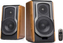 Edifier S1000DB 2.0 Actice Lifestyle Bookshelf Bluetooth Studio Speakers Brown - BT/AUX/Optical/Coaxial/5.5inch Subwoofer/Remote Control