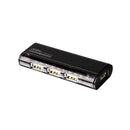 Aten 4 Port Magnetic USB 2.0 HUB WITHOUT Power Adapter Black
