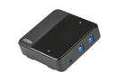 Aten 2 x 4 USB 3.1 Gen1 Peripheral Sharing Switch 2 x 4 USB 3.1 Gen1 Peripheral Sharing Switch 2 x 4 USB 3.1 Gen1 Peripheral Sharing Switch 2