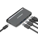 mbeat Essential Pro 5-IN-1 USB- C Hub ( 4k HDMI Video, USB-C PD Pass Through Charging, USB 3.0 x 2, USB-C x 1)