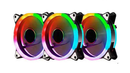 12cm Dual Ring RGB Self-Controlled Case Fan (Single Fan)