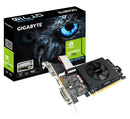 Gigabyte nVidia Geforce GT 710 2GB GDDR5 PCIe Graphic Card 4K, HDMI DVI D-SUB Low Profile Fan 954MHz