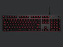 Logitech G413 Backlit Mechanical Gaming Keyboard Black Carbon/Sliver