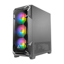 Antec DF600 FLUX High Airflow, ATX, Tempered Glass with 3x ARGB Fants in Front, 1x Rear, 1x PSU Shell