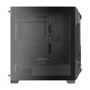 Antec DF600 FLUX High Airflow, ATX, Tempered Glass with 3x ARGB Fants in Front, 1x Rear, 1x PSU Shell