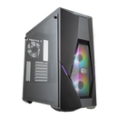 Cooler Master MasterBox K500 ARGB ATX Case, Tempered Glass Window, 2x Addressable RGB LED Fans