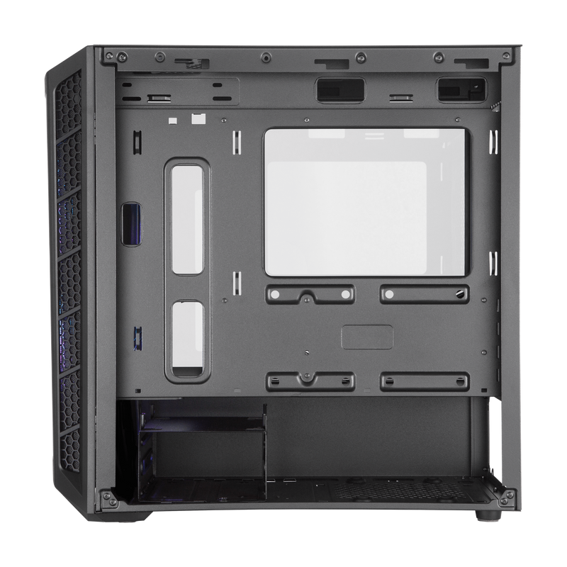 Cooler Master MasterBox MB311L ARGB, mATX Case,  Fine Mesh Front Panel, Tempered Glass, 2x ARGB Fans