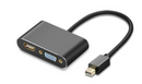 Mini Display Port Male to HDMI/VGA 4K*2K Female Adapter