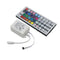 RGB Controller with 44-Key Remote Control, 4-pin/12v
