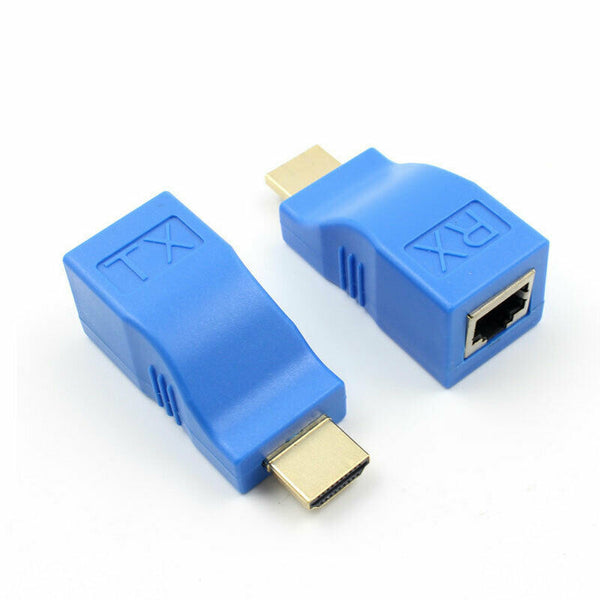 HDMI over Cat6 Extender, Up to 30m, Max Resolution 1920  x 1080