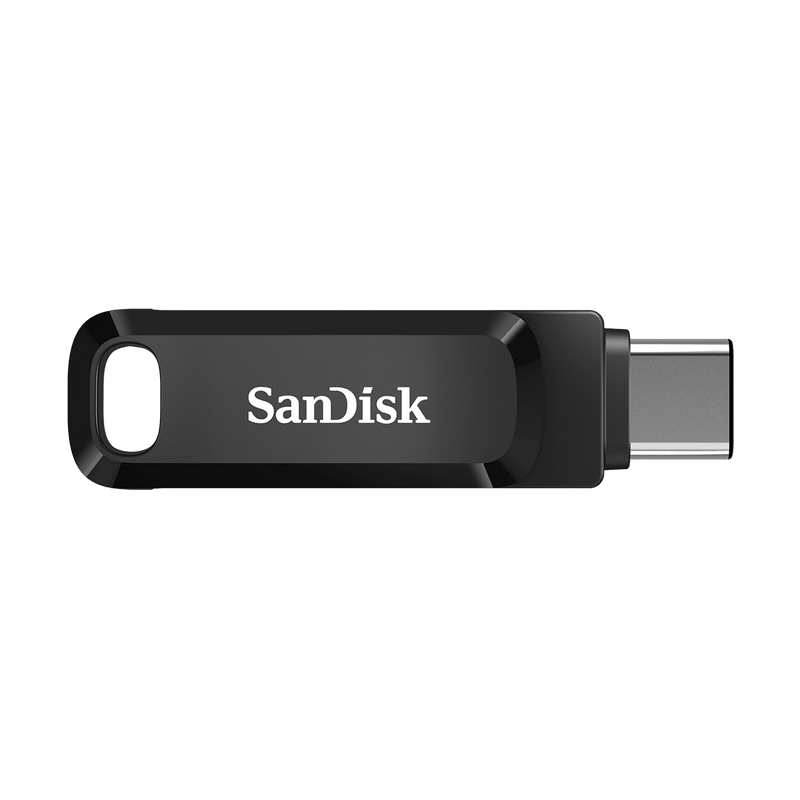 SanDisk 256GB Ultra Dual Drive Go 2-in-1 USB-C & USB-A Flash Drive Memory Stick 150MB/s USB3.1 Type-C Swivel for Android Smartphones Tablets Macs PCs