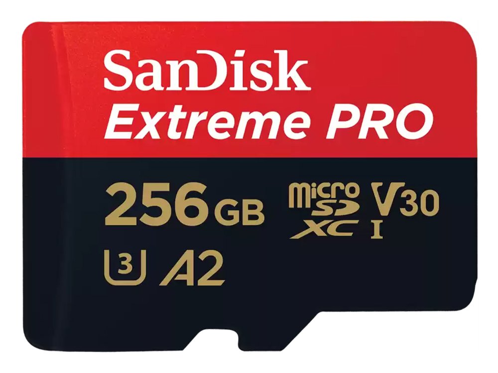 SanDisk Extreme Pro 256GB UHS-I V30 U3 A2 MicroSDXC Card – Netplus ...