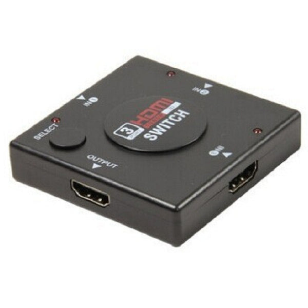 HD 3 Way HDMI Switch 3 IN 1 OUT Splitter 4K@30Hz