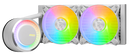 MSI MAG CORELIQUID E240 ARGB AIO Black Liquid CPU Cooler - White