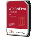 Western Digital WD Red Pro 22TB 3.5" NAS HDD SATA3 7200RPM 512MB Cache 24x7 300TBW ~24-Bays NASware 3.0 CMR Tech 5yrs wty