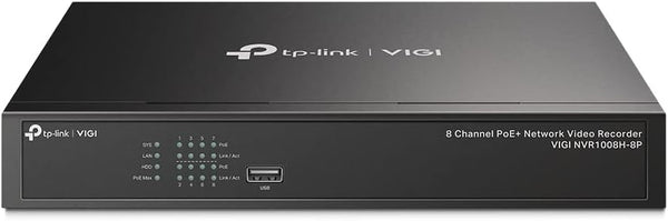 TP-Link 8 Channel PoE+ Network Video Recorder