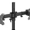Vision Mounts Free Standing Four LCD Monitors Support up to 27in Tilt -15/+15° Rotate