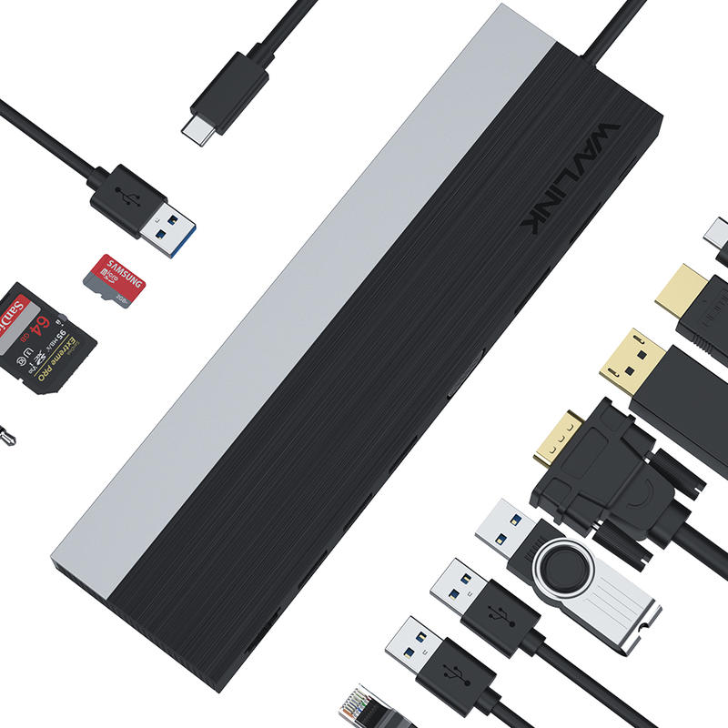 WAVLINK USB-C 4K Triple Display Docking Station
