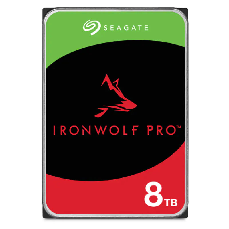Seagate 8TB IronWolf Pro 3.5in SATA NAS Hard Drive (ST8000NE001)