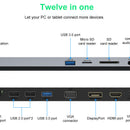 WAVLINK USB-C 4K Triple Display Docking Station