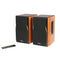 Edifier R1380DB Professional Bookshelf Bluetooth Speakers with Wireless Remote - Brown