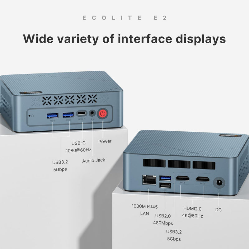 AMD Ryzen5 3550H 16GB DDR4 RAM 512GB M.2 Nvme Mini PC(Windows 11 pro)