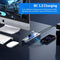 ORICO USB Hub 3.0 Powered 10 Ports USB Data Hub with 12V4A Power Adapter, Individual Power Switches