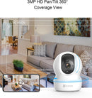 EZVIZ Security Camera, 2K Home WiFi ,360 PTZ Indoor IP Surveillance Camera,Two Way Talk,Night Vision,Auto Tracking,Compatible with Alexa, Google