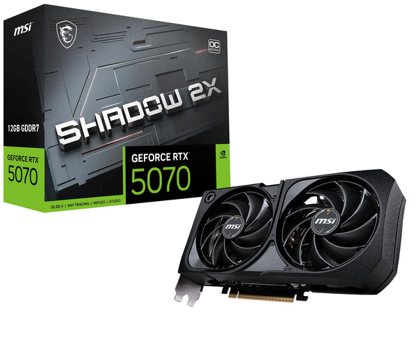 MSI GeForce RTX 5070 12G Shadow 2X OC Graphics Card