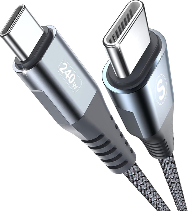 PD240W USB C To USB Type C Cable Ultra Fast Charging Cable