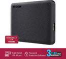 Toshiba 2TB Canvio Advance 2.5 USB 3.2 Portable Hard Drive