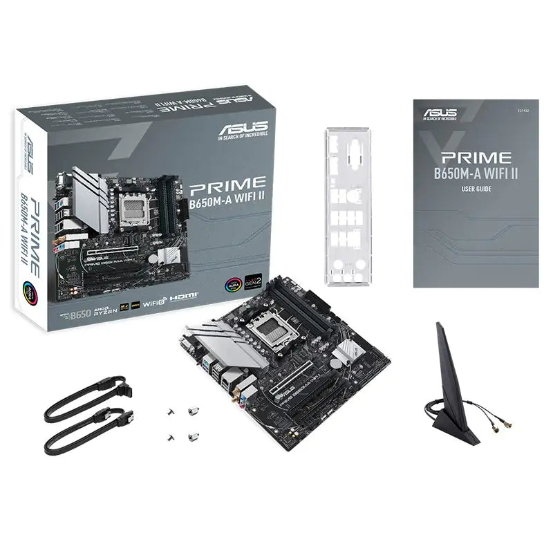 Asus Prime B650M-A WIFI II AM5 mATX Motherboard