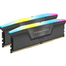 Corsair Vengeance RGB 64GB (2x32GB) DDR5 UDIMM 5600MHz C36 1.25V Desktop Gaming Memory Black Optimized for AMD Expo Ryzen 7000 Series