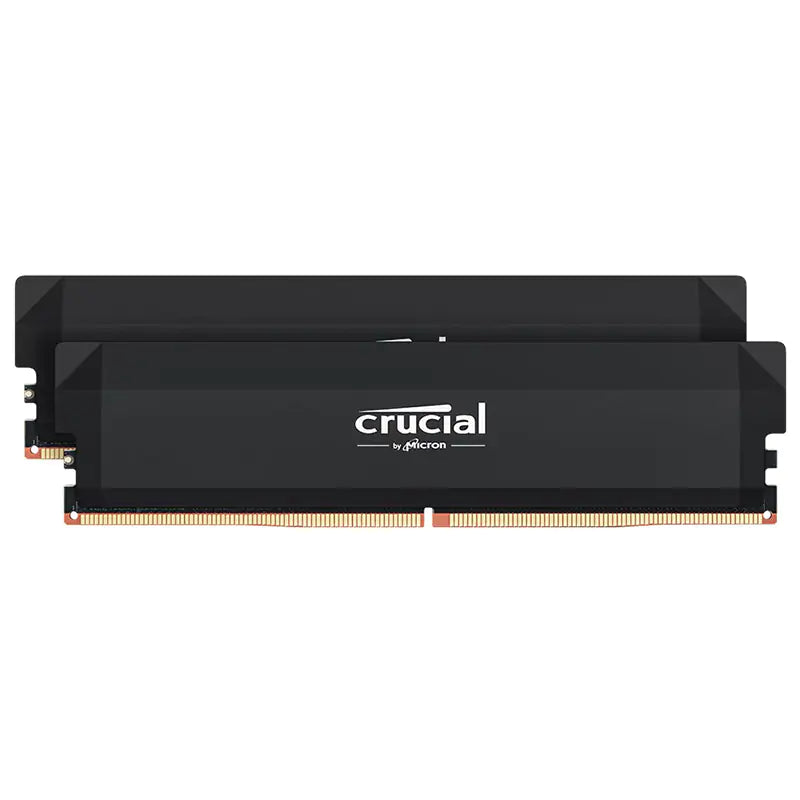 Crucial Pro 32GB (2x16GB) Overclocking 6000MHz CL36 UDIMM DDR5 RAM - Black