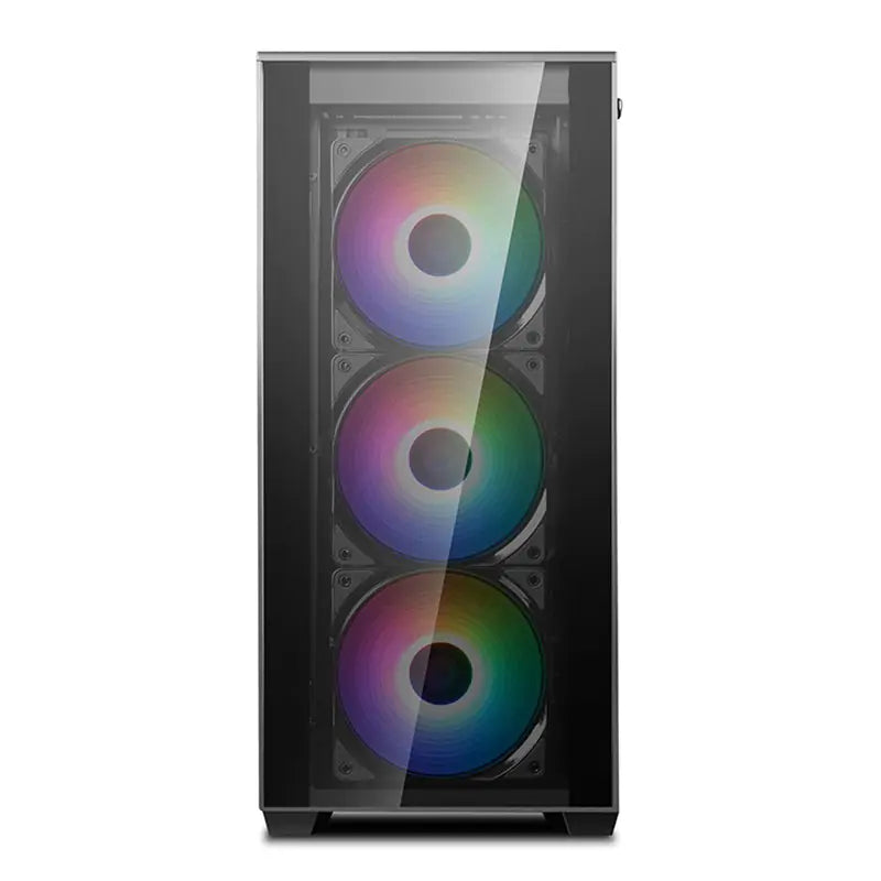 Deepcool Matrexx 70 3F RGB Tempered Glass Mid Tower E-ATX Case - Black ...