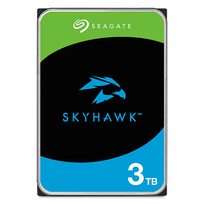 Seagate SKYHAWK SURVEILLANCE INTERNAL 3.5" HDD, 3TB, 6GB/S, 3YR WTY