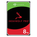 Seagate IronWolf Pro 8TB NAS Internal Hard Drive HDD 3.5" 7200RPM CMR 256MB Cache SATA 6GB/S Includes Data Rescue Service