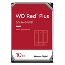Western Digital 10TB WD Red Plus NAS Internal Hard Drive HDD - 7200 RPM, SATA 6 GB/s, CMR, 512 MB Cache