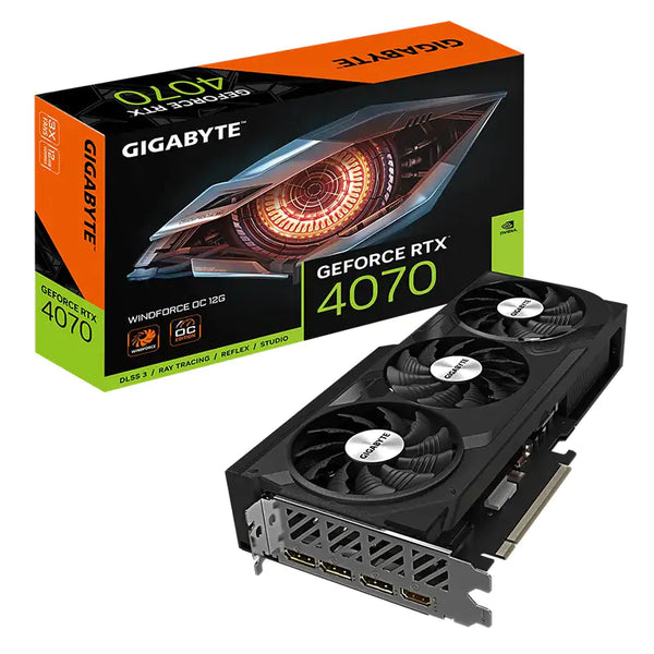 Gigabyte GeForce RTX 4070 WindForce OC 12G Graphics Card