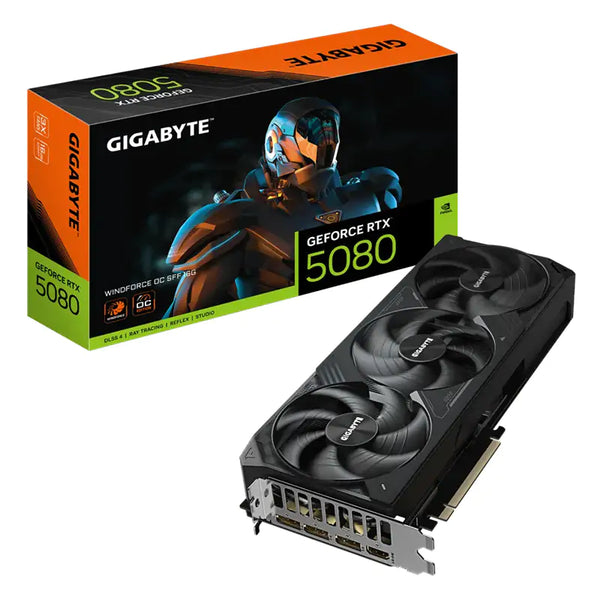 Gigabyte GeForce RTX 5080 WindForce OC SFF 16G Graphics Card