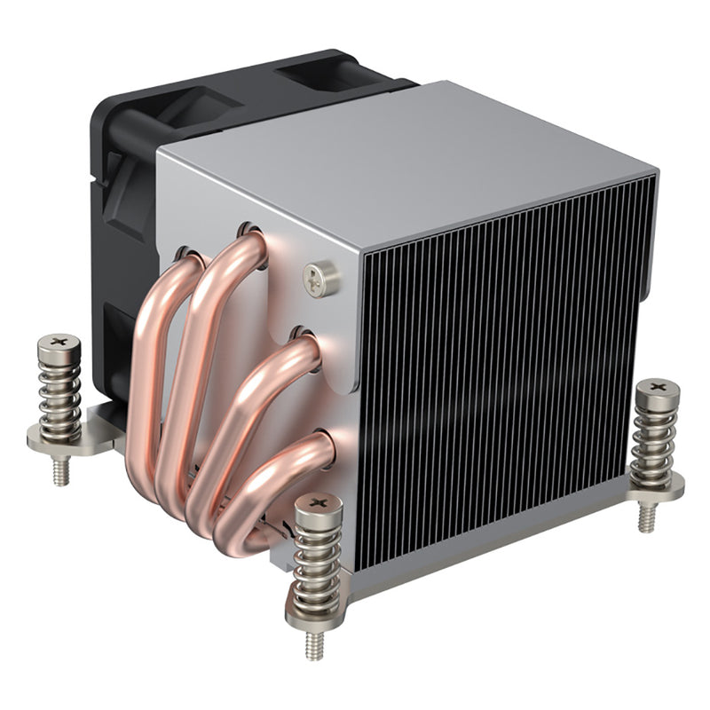 COOLSERVER R63 4 heat pipes two ball bearing 2U Server CPU cooler(LGA1700)