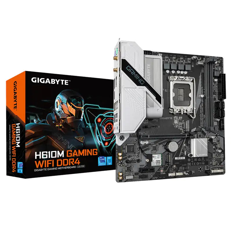 Gigabyte H610M Gaming WiFi DDR4 LGA 1700 mATX Motherboard