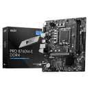 MSI Pro B760M-E D4 LGA 1700 mATX Motherboard