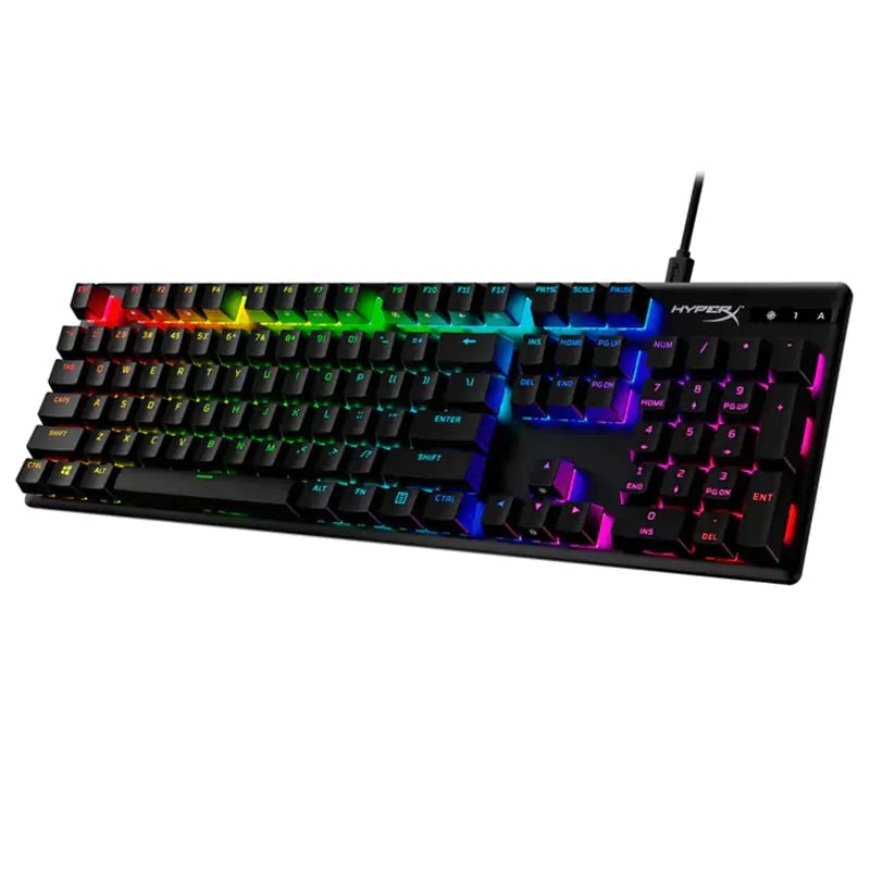 HyperX Alloy Origins PBT Mechanical Gaming Keyboard Aqua Switches