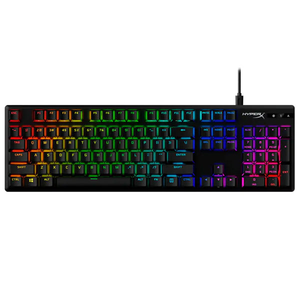 HyperX Alloy Origins PBT Mechanical Gaming Keyboard Aqua Switches