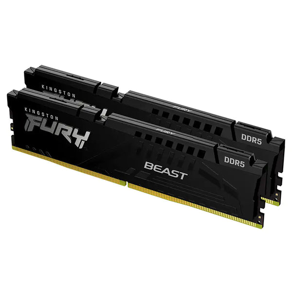 Kingston 64GB (2x32GB)Fury Beast 6000MT/s DIMM DDR5 RAM(KF560C36BBEK2-64)